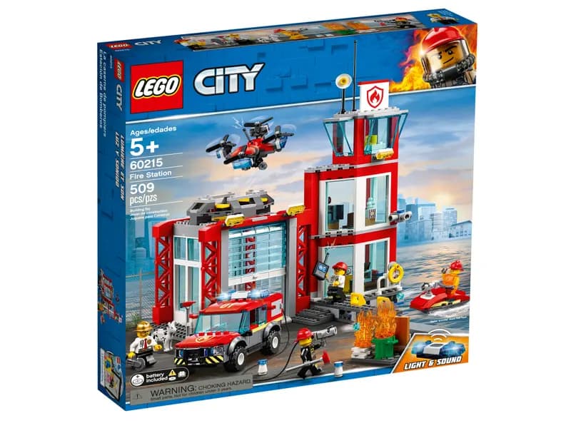 لگو Fire Station سری سیتی کد 60215 — تصویر ۳
