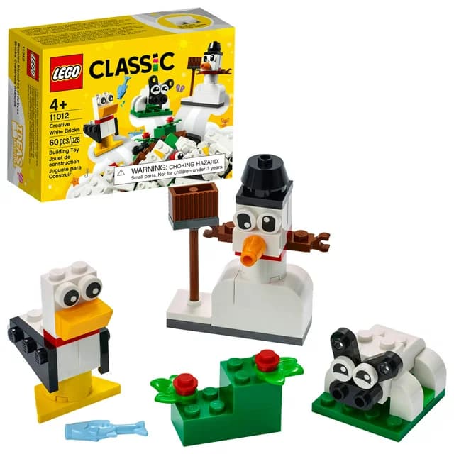 لگو Creative White Bricks سری کلاسیک کد 11012