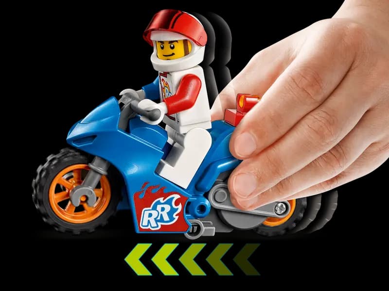 لگو Rocket Stunt Bike سری سیتی کد 60298 — تصویر ۵