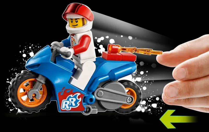 لگو Rocket Stunt Bike سری سیتی کد 60298 — تصویر ۶