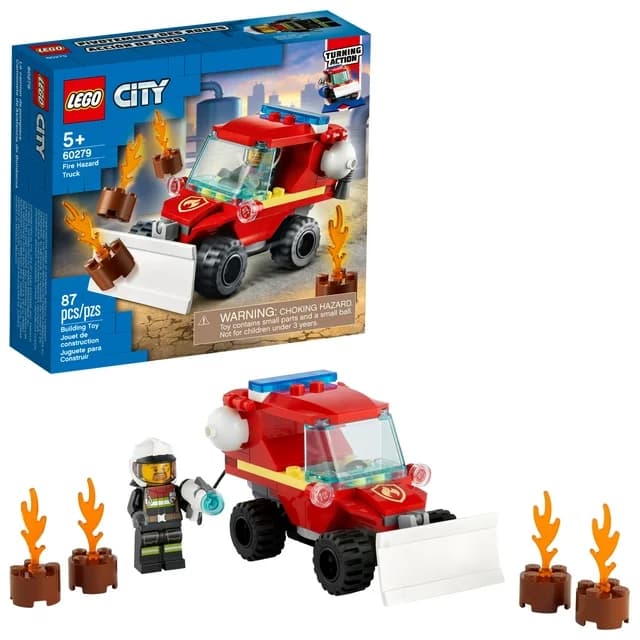 لگو Fire Hazard Truck سری سیتی کد 60279
