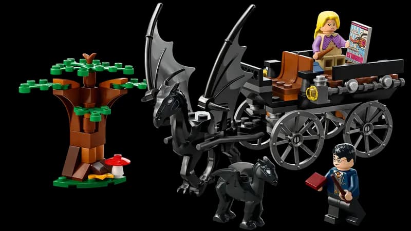 لگو Hogwarts™ Carriage and Thestrals سری هری پاتر کد 76400 — تصویر ۴