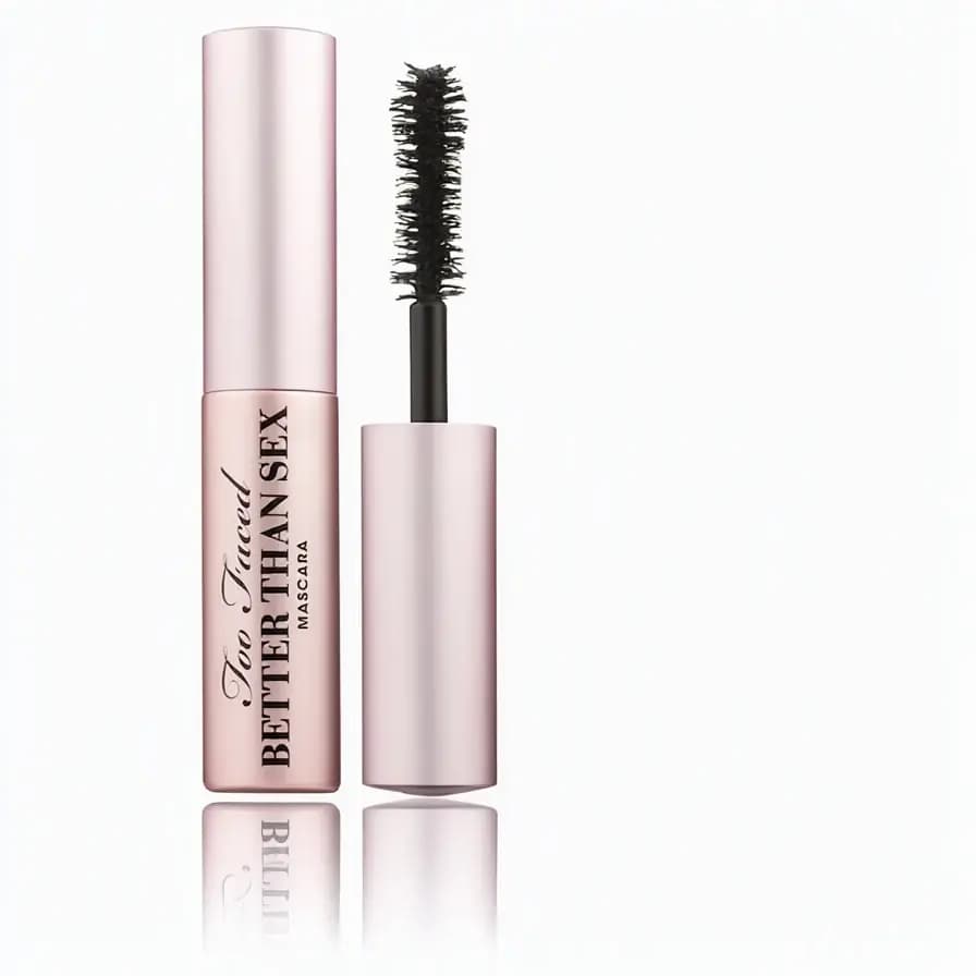 ریمل توفیسد بیتر دن سکس (Too Faced Better Than Sex Mascara) حجمدهنده و بلندکننده مژه، رنگ مشکی، وزن ۳.۹ گرم | براش ساعتشنی | اورجینال آمریکا