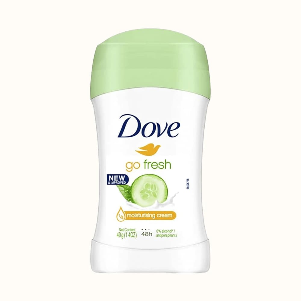 دئودورانت (مام) ضد تعریق 48 ساعته خیار و چای سبز داو مدل go fresh