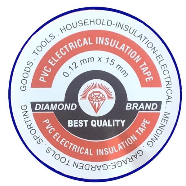 چسب برق Diamond دیاموند شاین پی وی سی 8 یارد — تصویر ۳