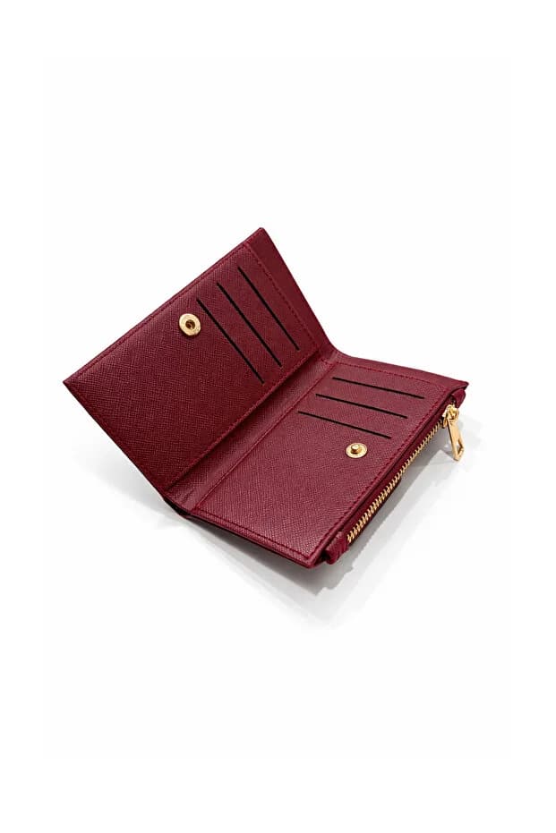 کیف پول زنانه طرح پوست کروکودیل Adelina Bags — تصویر ۴