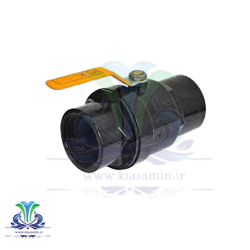 شیر توپی دسته فلزی بدون آبکاری
