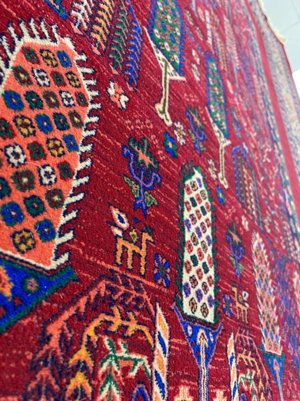 فرش ماشینی لاکی جدید کد 771020 با بهترین الیاف — تصویر ۷
