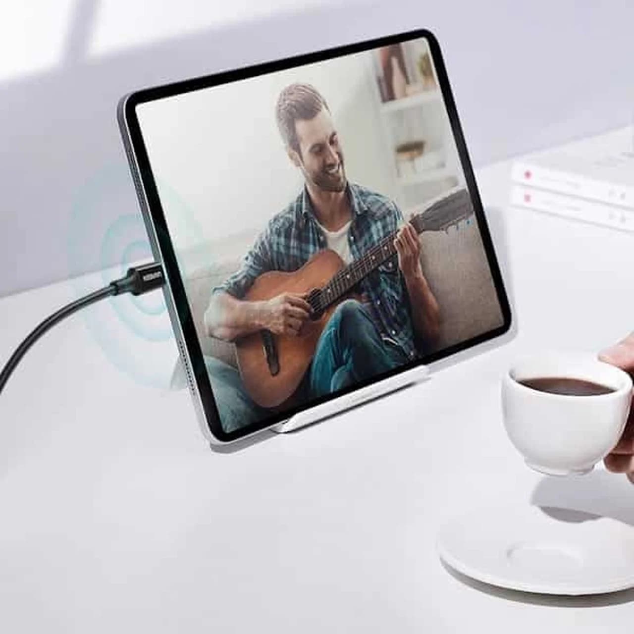 کابل شارژ PD و فست UGREEN Type-C To Type-C مدل 100W 80371 – مشکی (گارانتی 18 ماهه آسان پیشرو)(80371) — تصویر ۳