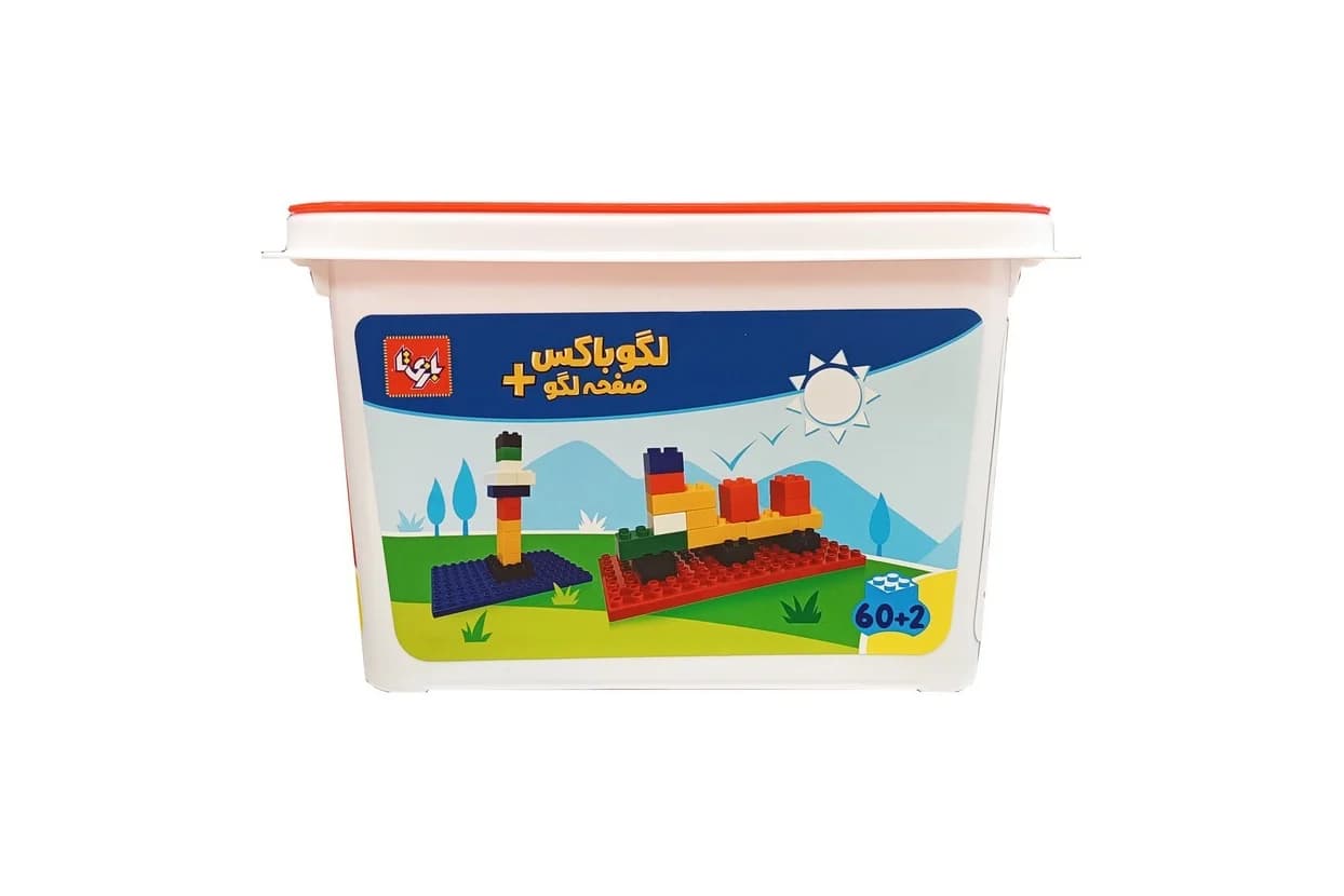 بازی لگو باکس 60 قطعه (با صفحه)