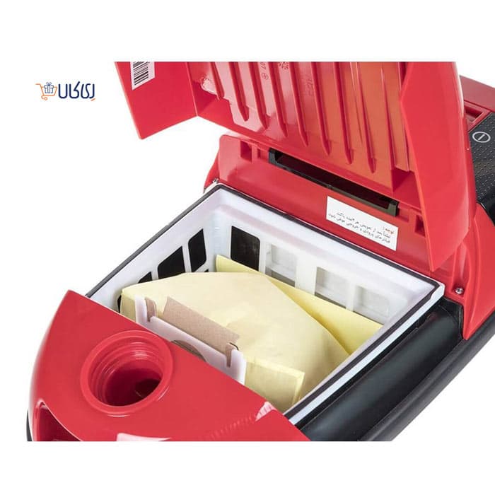 جاروبرقی پارس خزر 1900 وات قرمز مدل Parskhazar ECO-1900W-Bosch Vacuum Cleaner — تصویر ۵