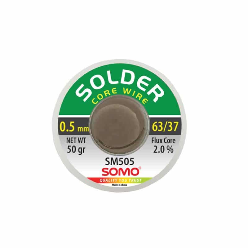 سیم لحیم قطر 0.5 میلی متر 50 گرم سومو مدل SOMO SM505 — تصویر ۲