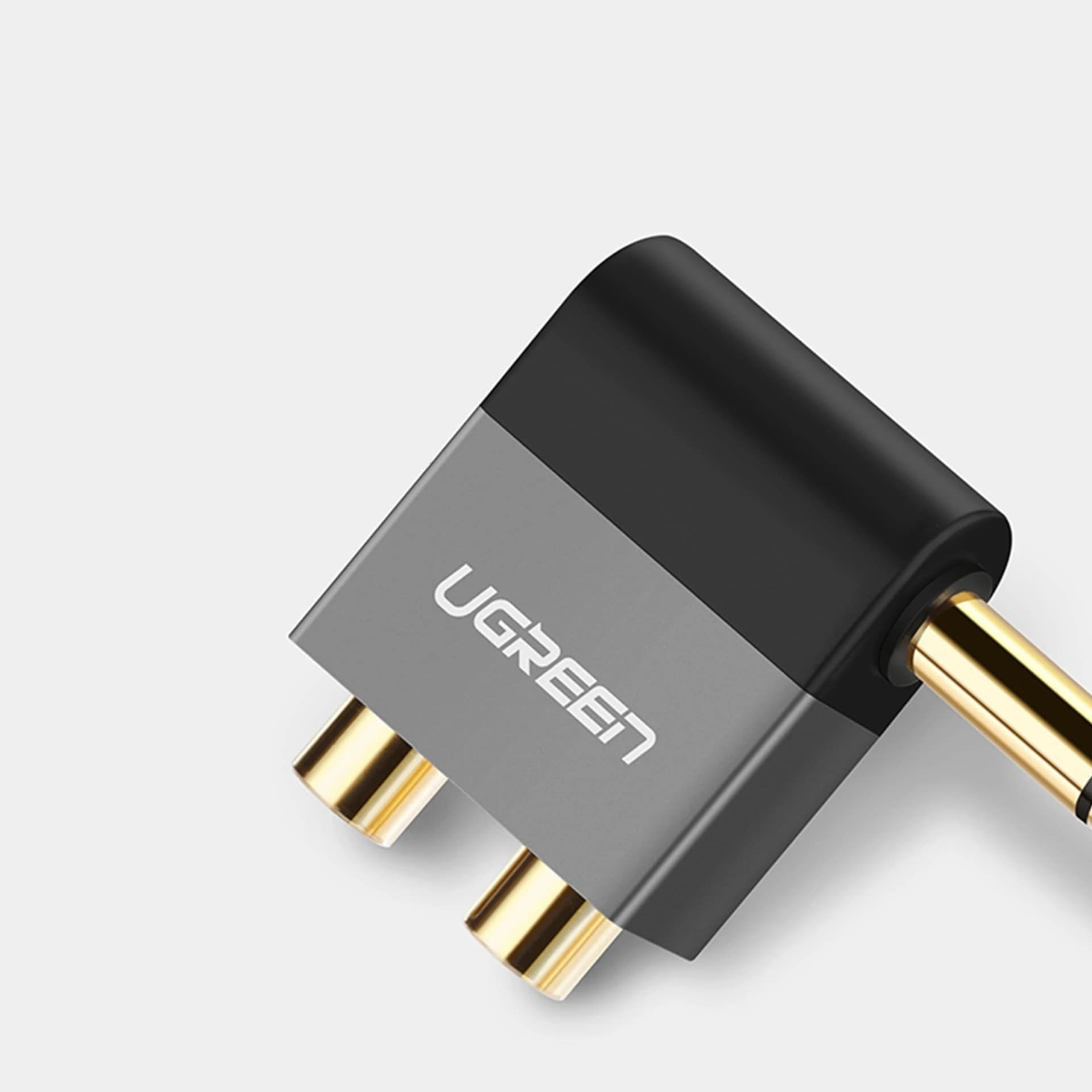 مبدل صدا یوگرین مدل UGREEN AV147 6.35 Male to 2x RCA Female Adapter AV147 — تصویر ۵