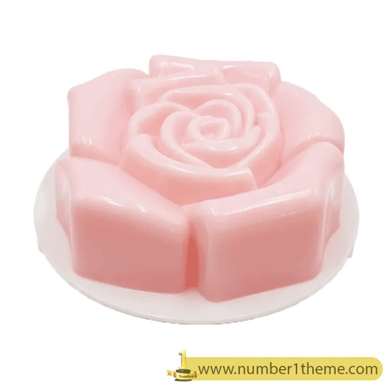 قالب ژله گل رز تخت (کد 2000)