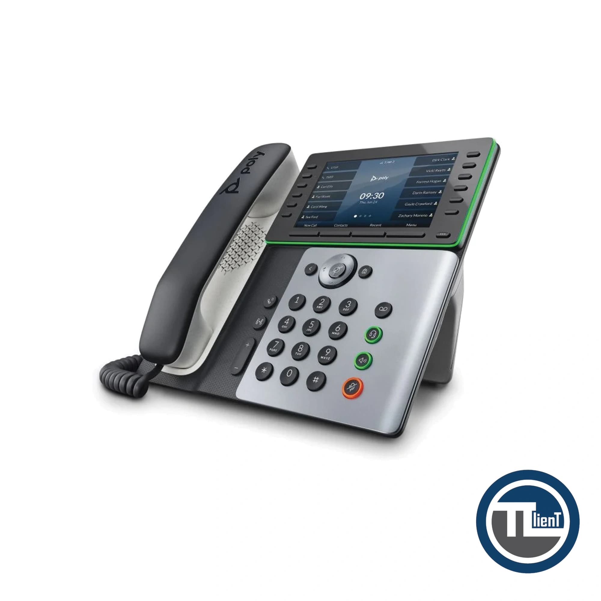 تلفن تحت شبکه Voip مدل polycom Edge E550 ip — تصویر ۲