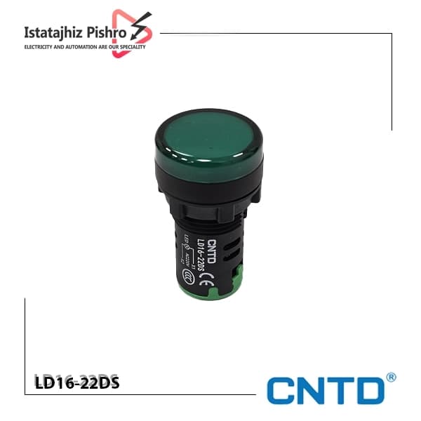 چراغ سیگنال CNTD سبز مدل LD16-22DS