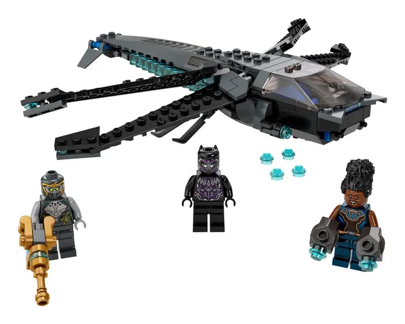 لگو Black Panther Dragon Flyer سری مارول کد 76186 — تصویر ۲