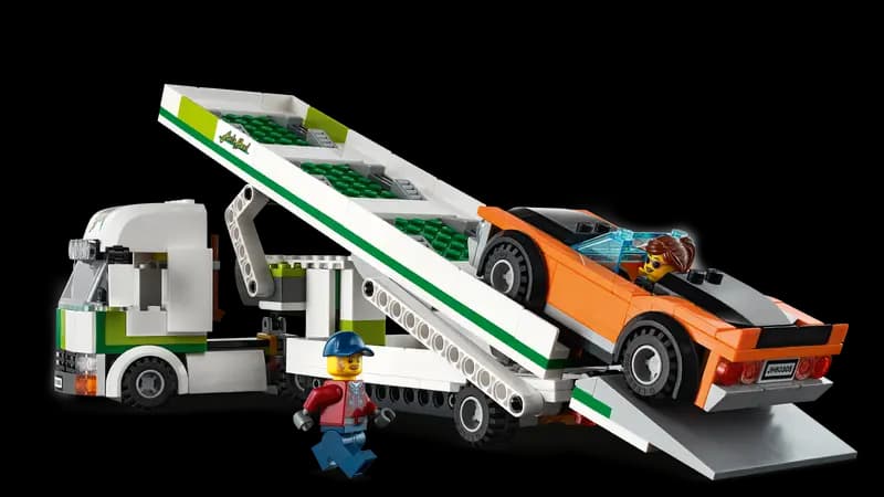 لگو Car Transporter سری سیتی کد 60305 — تصویر ۶