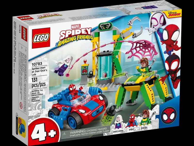 لگو Spider-Man at Doc Ock’s Lab سری اسپایدرمن کد 10783
