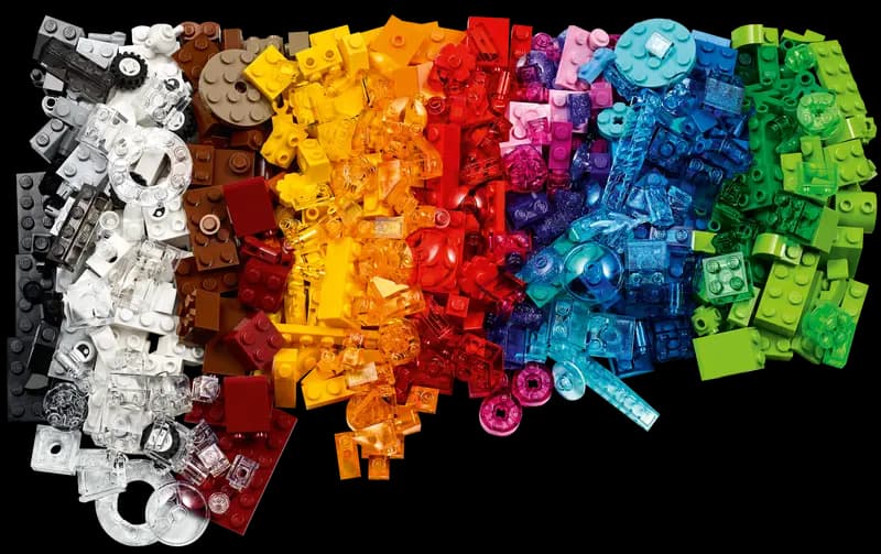 لگو Creative Transparent Bricks سری کلاسیک کد 11013 — تصویر ۴