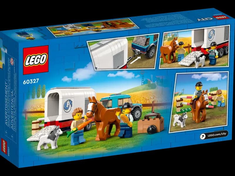 لگو Horse Transporter سری سیتی کد 60327 — تصویر ۷