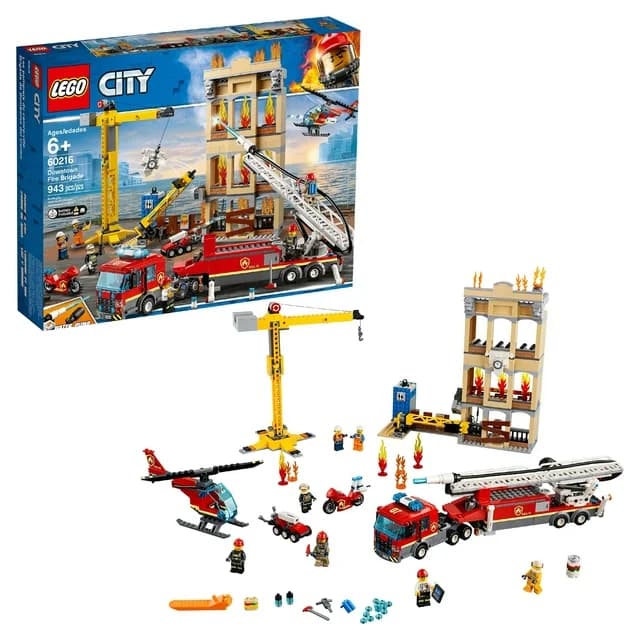 لگو Downtown Fire Brigade سری سیتی کد 60216