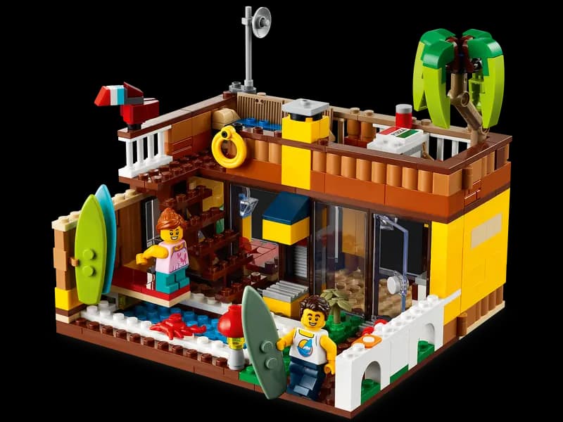 لگو Surfer Beach House سری کریتور کد 31118 — تصویر ۶