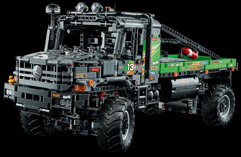 لگو 4×4 Mercedes-Benz Zetros Trial Truck سری پاور آپ کد 42129 — تصویر ۴