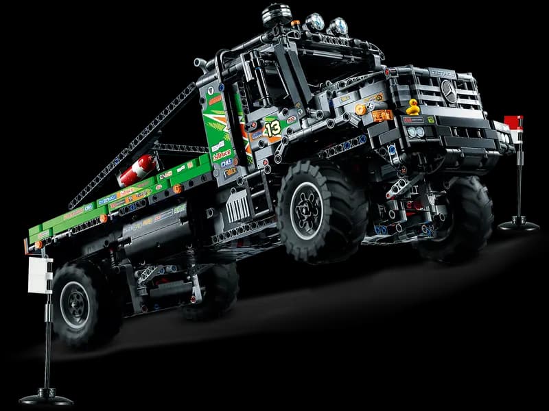 لگو 4×4 Mercedes-Benz Zetros Trial Truck سری پاور آپ کد 42129 — تصویر ۳