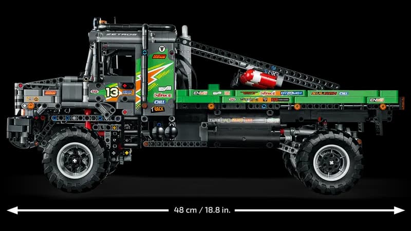 لگو 4×4 Mercedes-Benz Zetros Trial Truck سری پاور آپ کد 42129 — تصویر ۶