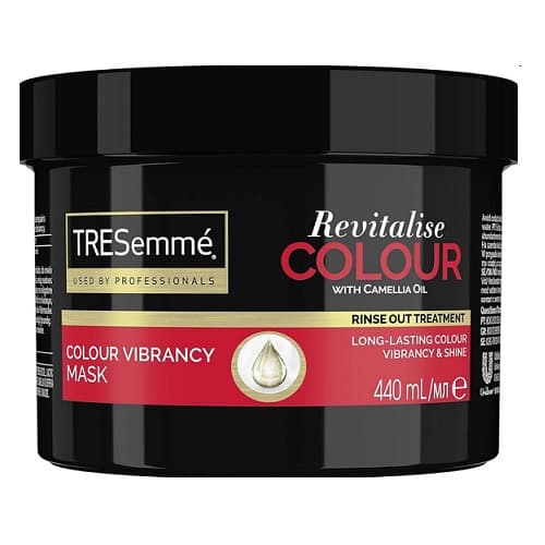 ترزمه ماسک مو Revitalise COLOUR درخشان و شاداب کننده موی رنگ شده حجم 440 میل