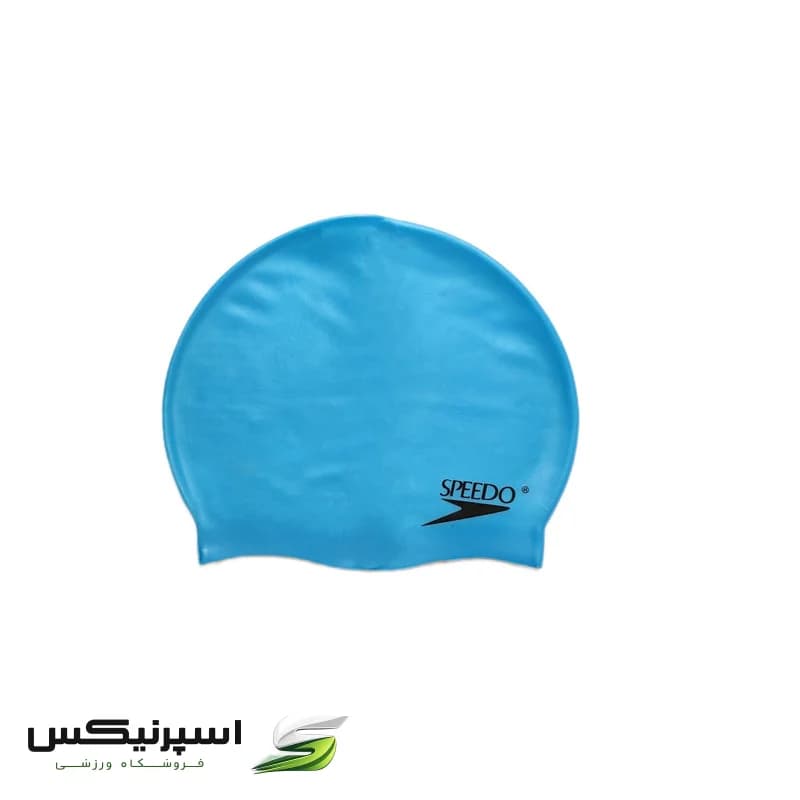 کلاه شنا اسپیدو مدل سیلیکونی ساده — تصویر ۴