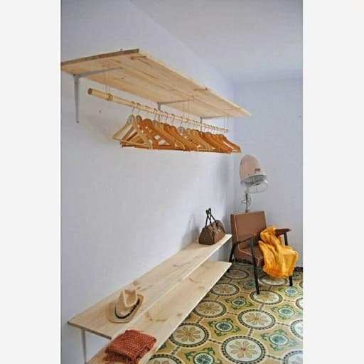 رگال لباس چوبی مبلمان اورلین مدل 975844