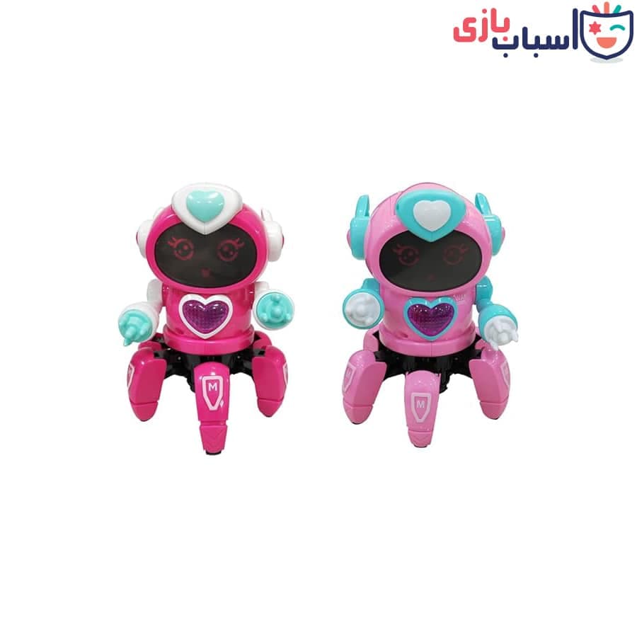 ربات خرچنگی کنترلی صورتی – کد 1514