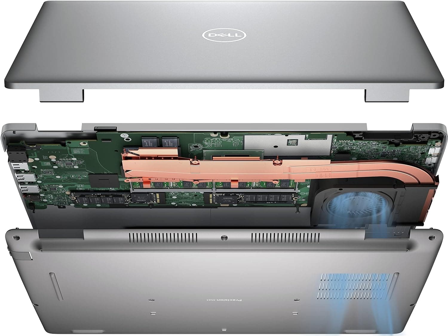 لپ تاپ استوک دل Dell Precision 3571 Core i5-12600H/16 GB/512 GB/4GB Nvidia T600 — تصویر ۶