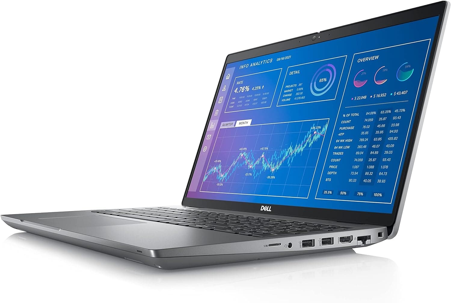 لپ تاپ استوک دل Dell Precision 3571 Core i5-12600H/16 GB/512 GB/4GB Nvidia T600 — تصویر ۲