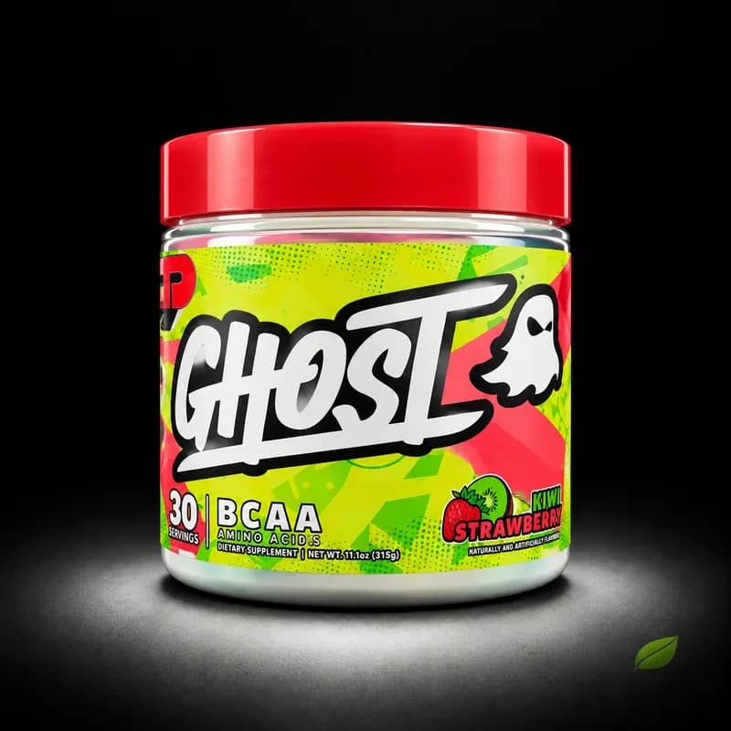 بی سی ای ای گوست توتفرنگی کیوی ۳۱۵ گرمی | Ghost BCAA Amino Acids Strawberry Kiwi 315g — تصویر ۳