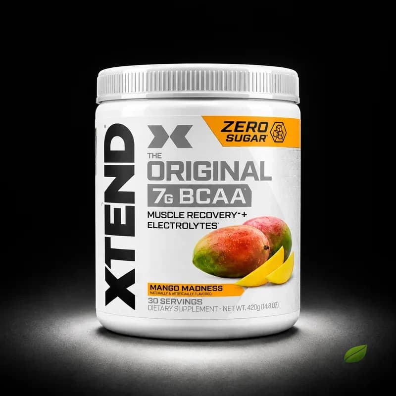 مکمل بی سی ای ای اورجینال اکستند انبه ۴۰۵ گرمی | Scivation Xtend The Original 7G BCAA Mango Madness 405g — تصویر ۳