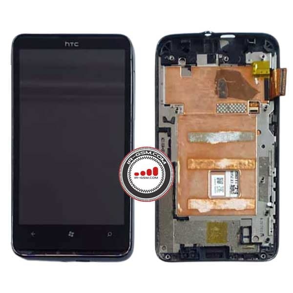 تاچ ال سی دی اچ تی سی با فریم روکاری LCD HTC HD7 T9292