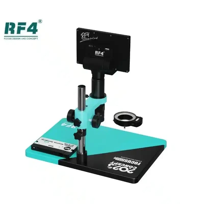 لوپ دیجیتال آر اف فور مدل RF4 RF-50M به همراه مولتی متر — تصویر ۴