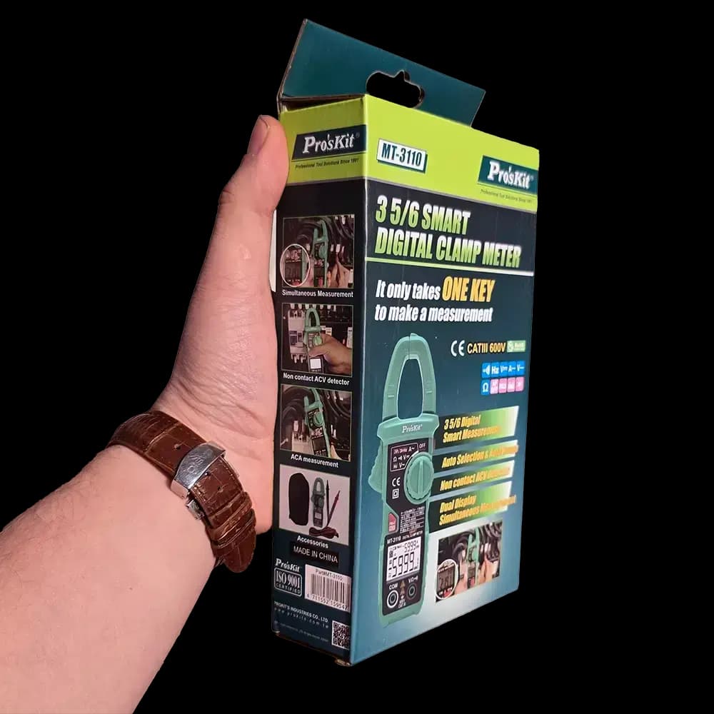 مولتی متر کلمپی هوشمند پروسکیت مدل PROSKIT MT-3110 — تصویر ۳