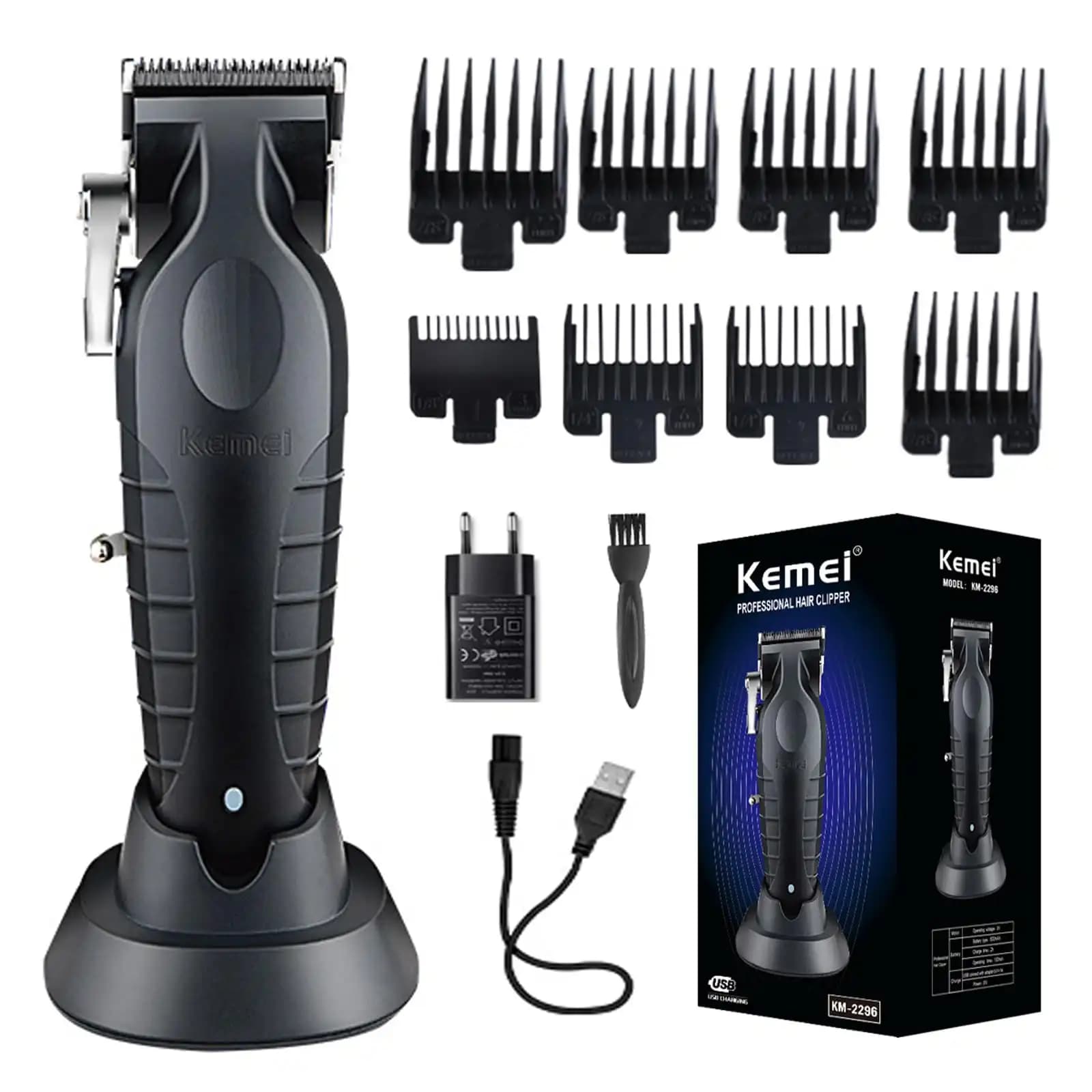 ماشین اصلاح موی سر و صورت کیمی Kemei مدل KM-2296 — تصویر ۵