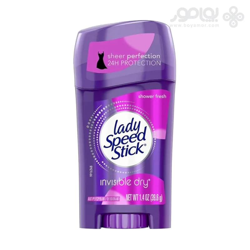 دئودورانت صابونی لیدی اسپید استیک SHOWER FRESH وزن 39.6 گرم — تصویر ۲