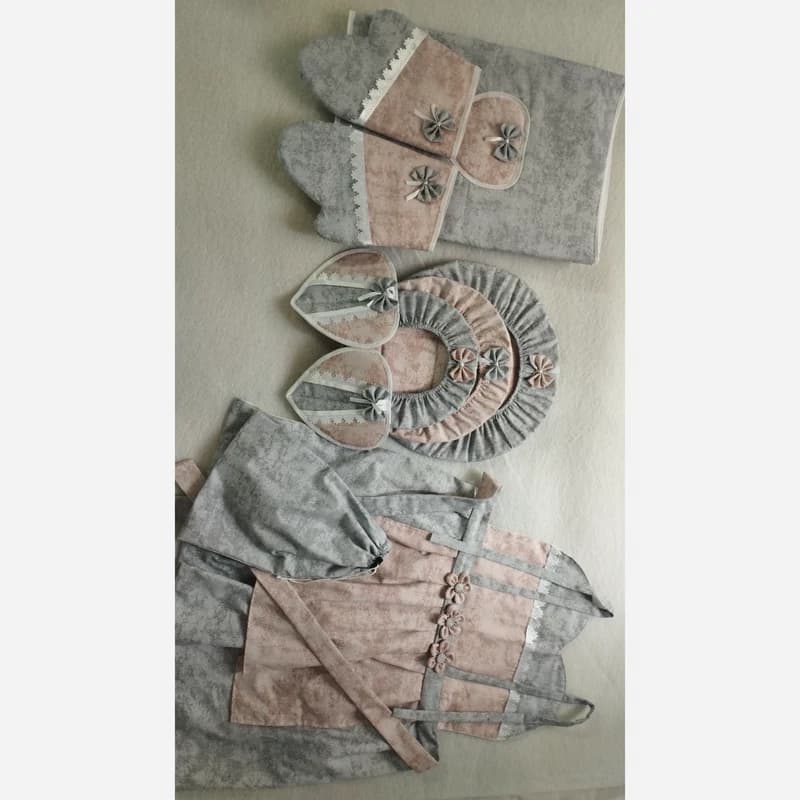 سرویس آشپزخانه پارچه ای 10تکه