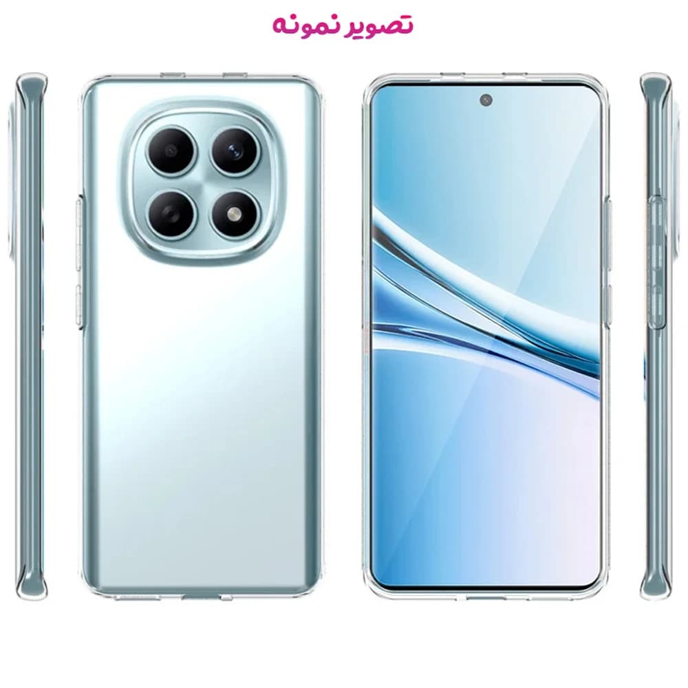 قاب ژله ای شفاف Xiaomi Redmi Note 15 4G — تصویر ۳