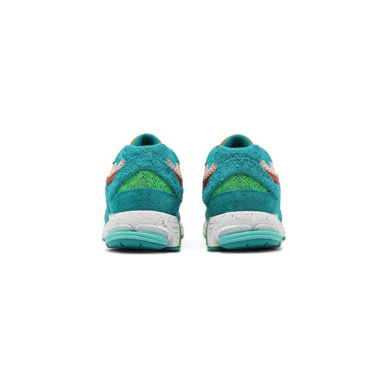 کفش نیوبالانس 2002 آبی فیروزه ای سبز New Balance 2002R Salehe Bembury — تصویر ۴