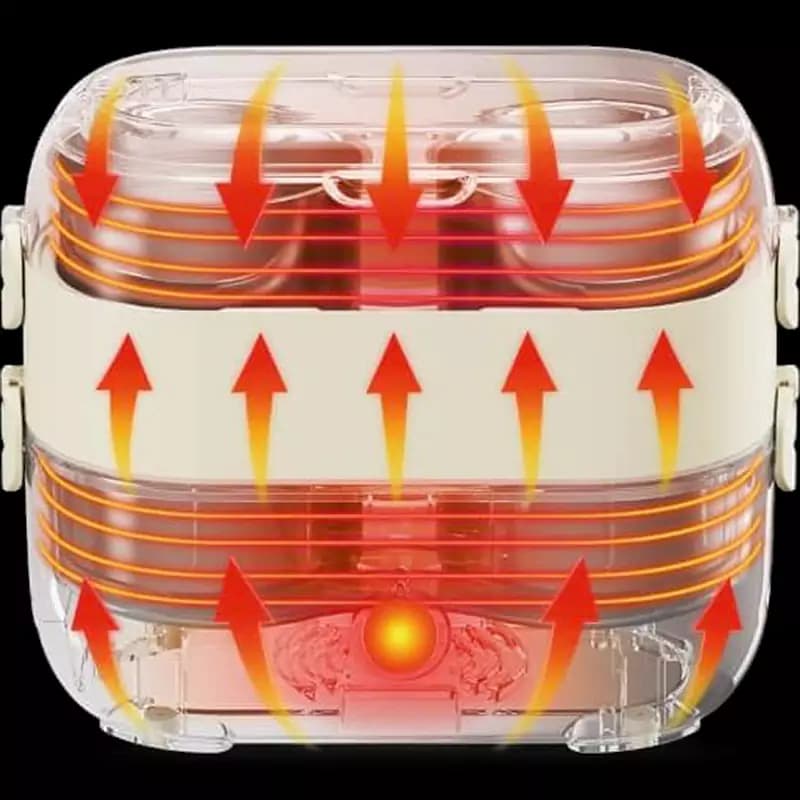 لانچ باکس برقی مودکس مدل LB500 | ظرف غذای برقی — تصویر ۴
