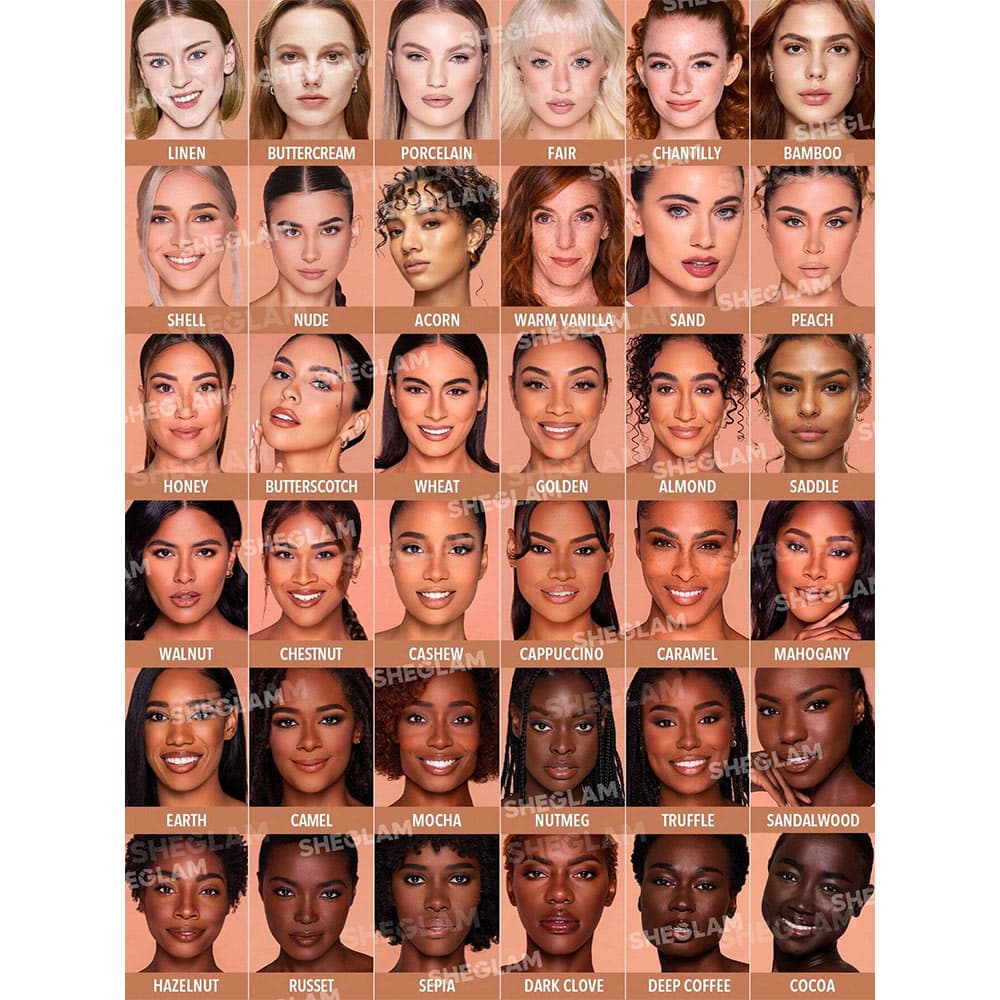 کرم پودر مات شیگلم Sheglam Complexion Pro Long Lasting Breathable Matte Foundation — تصویر ۵