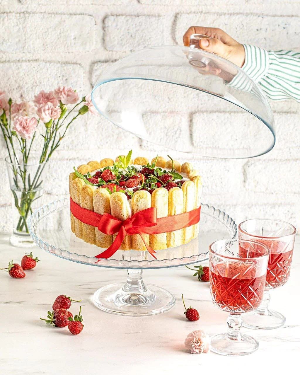 کیک خوری پایهدار پاشاباغچه کد 95200 — تصویر ۳