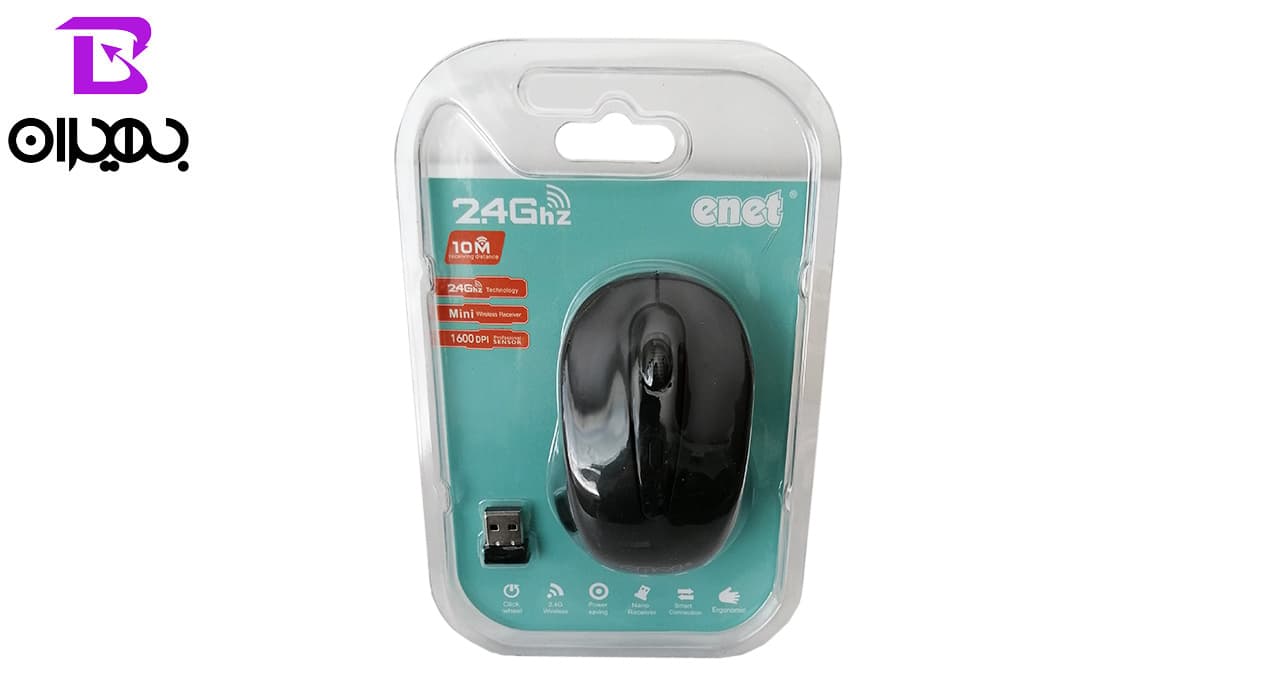 ماوس بی سیم ای-نت مدل G-213 W — تصویر ۲